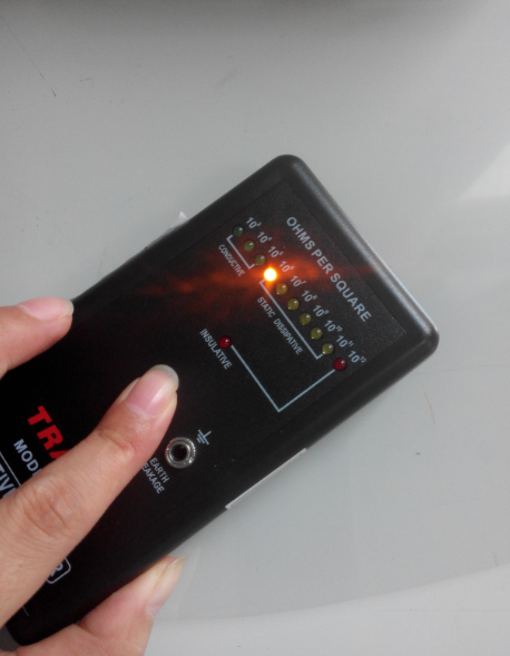 二层硅胶双面防静电保护膜,10的6次方
