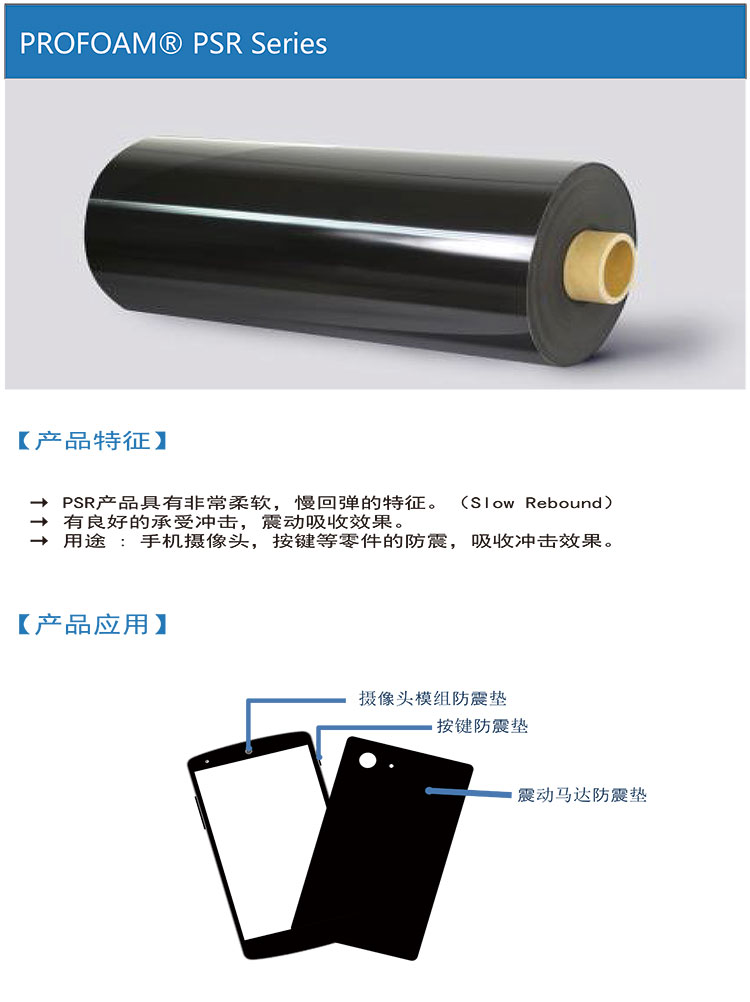 韩国进口PROFOAM®PU泡棉