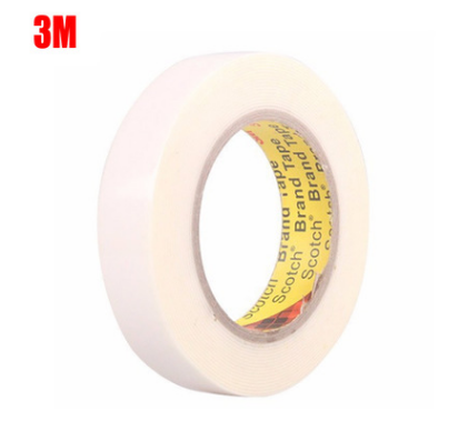 3M444双面透明胶带PET双面胶带